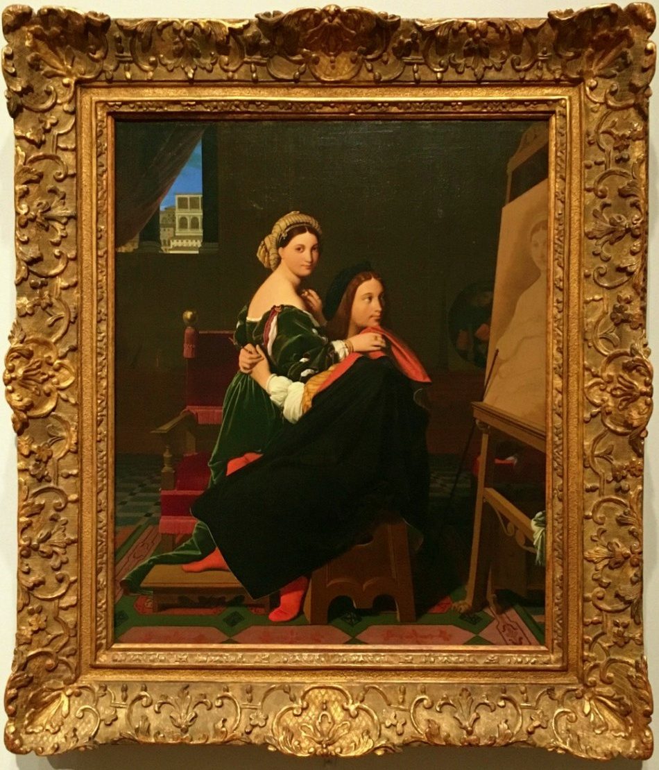 Ingres Raphael and La Fornarina